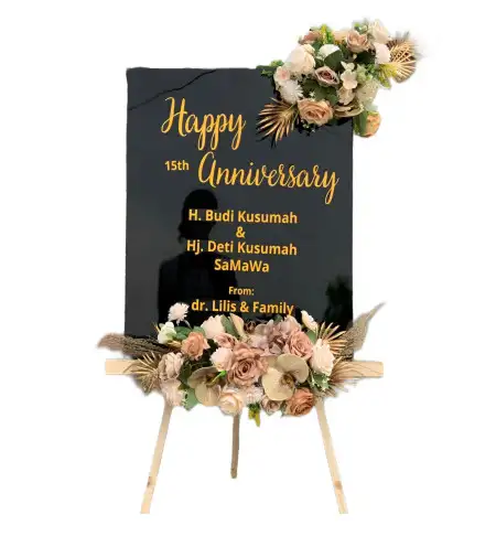 Papan Bunga Akrilik Karya Mulya