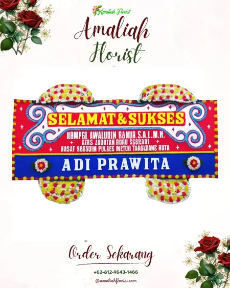 Papan Bunga Ucapan Selamat Karya Mulya