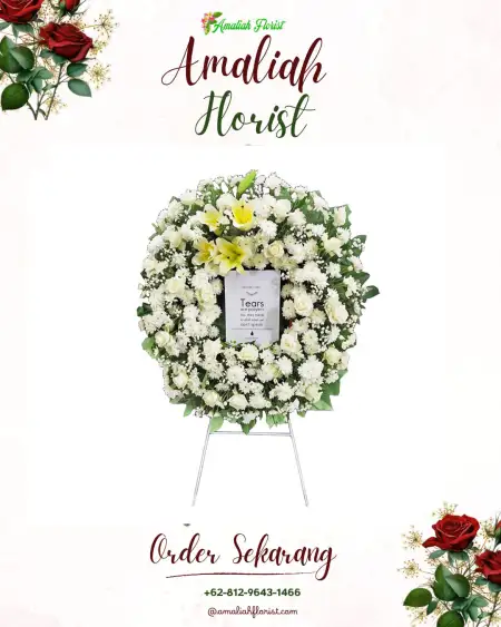 Krans Bunga Duka Karya Mulya